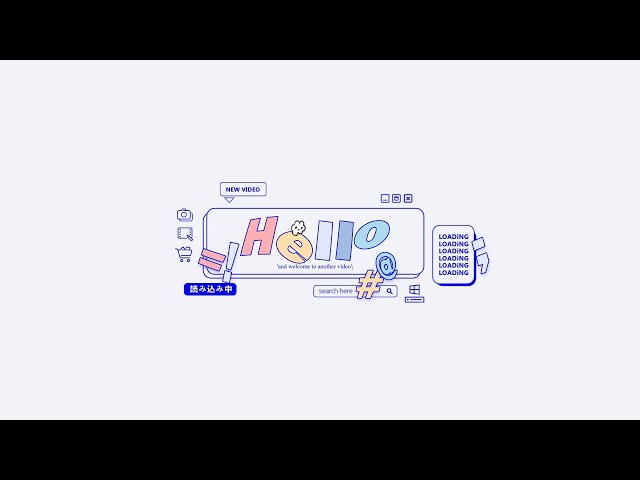 cute aesthetic Intro & Outro templates (computer themed) | FREE FOR USE class=