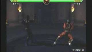 Mortal Kombat Gold (Dreamcast) - Reiko Gameplay (Bio/Ending en