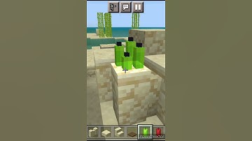 Minecraft mini sandcastle #minecraft #shorts
