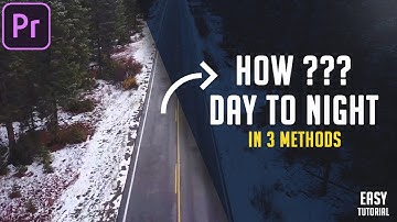 How To Change Day To Night | Adobe Premiere pro Tutorial | Filmic World