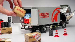 Unboxing of Miniature ISUZU DFAC Truck 1:18 Scale Diecast Model Car