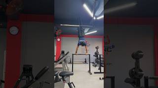 Gym handstand