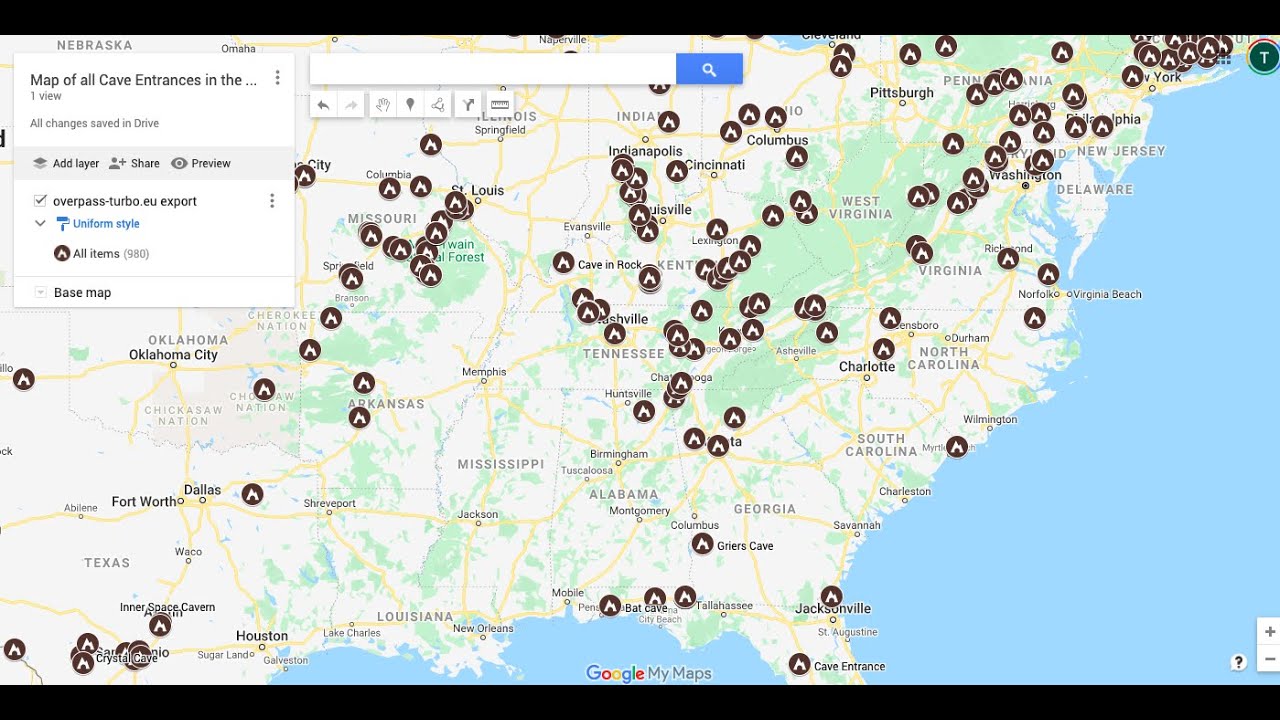 How To Make A Map Of All Cave Entrances In The US Using OSM YouTube Maxresdefault