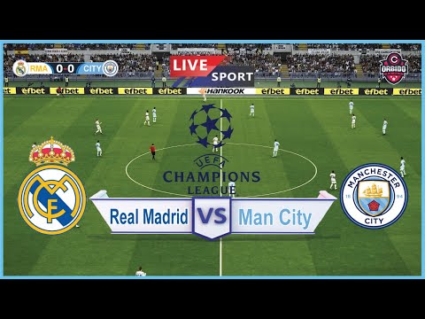 🔴[LIVE] Real Madrid vs Manchester City / UEFA Champions League 23/24 / video game Simulation