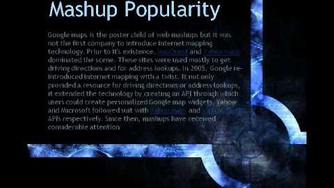 MashUps ::: PLDC PROJECT ( Part I of III)