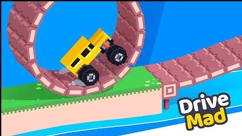 Fancade - Drive Mad [part 1] level 1-10 | game play - Android