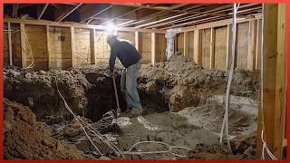 Digging Out 100 TONS of Soil in 5 Months to Build a Basement Under a House by @GoldsConcrete by Quantum Tech HD 1,041,027 views 4 weeks ago 8 minutes, 28 seconds