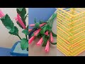 How to make paper flower | Paper easy flower craft