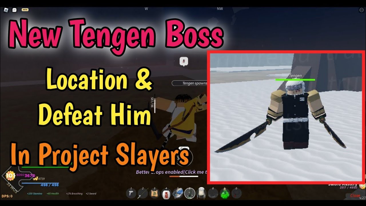Where to find Tengen in Project Slayers - Pro Game Guides