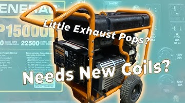 Replacing The Coils on a Generac GP15000e Generator - Will It Run Better? 4k