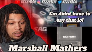 Eminem Marshall Mathers (Reaction)