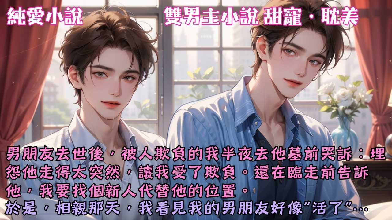 【耽美甜寵】男朋友去世後，被人欺負的我半夜去他墓前哭訴：埋怨他走得太突然，讓我受了欺負。還在臨走前告訴他，我要找個新人代替他的位置。#【男朋友又活了】 #小說 #故事 #爽文 #完結 #BL
