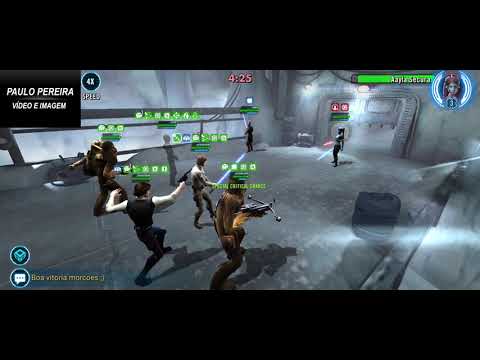 3v3 GAC Wampa vs Qui Gon JInn w Mace & Anakin Skywalker - WIN, but too  risky for a counter! 