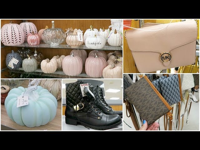 Fall Decor Shop With Me At Tj Maxx, Bed Bath & Beyond & More | Designer Handbags, Shoes + Haul