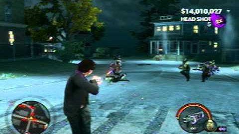 Saints Row The Third zombie gameplay
