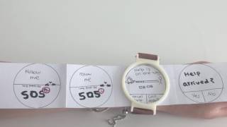 Group #9 : HCI smart watch prototype scenario 2