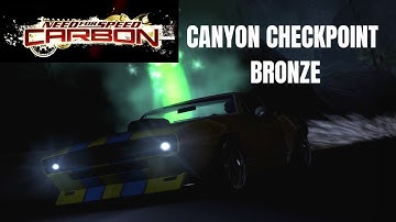 Need for Speed Carbon Canyon Checkpoint Bronze