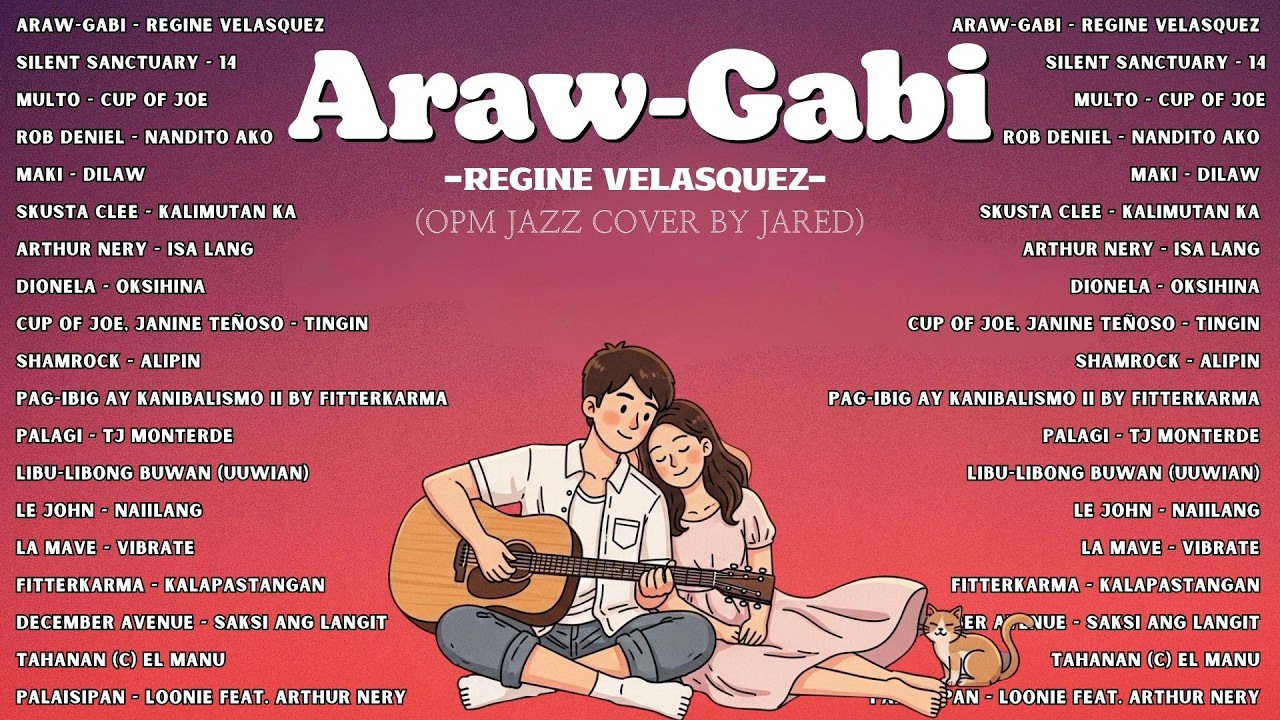 Araw-Gabi - Regine Velasquez (OPM Jazz Cover by Jared) | Best OPM Tagalog Love Songs - OPM Trending