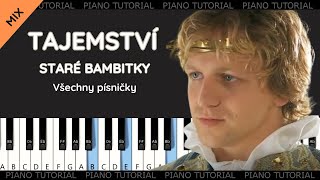 Všechny písničky z pohádky Tajemství staré bambitky (piano tutorial | klavír | akordy | noty)