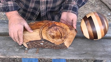Quick Draw Spheres:    Woodturning by Sam Angelo