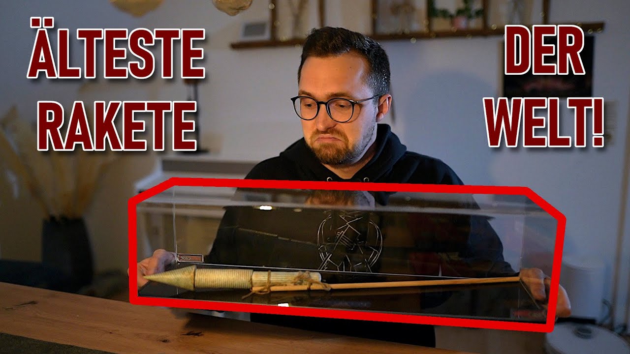 ÄLTESTE RAKETE DER WELT! | Wie sahen damals die Silvester-Raketen aus?