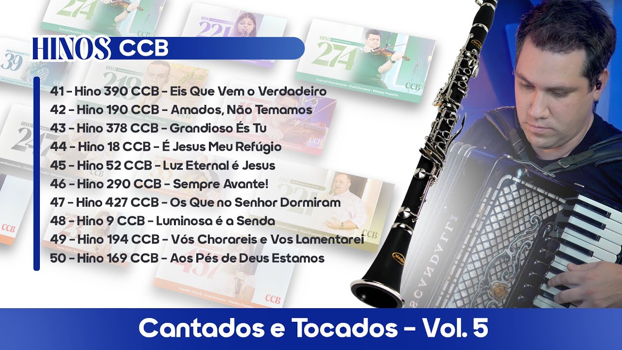 Hinos CCB - Cantados e Tocados - Vol. 5 (SOMENTE ÁUDIO) - YouTube