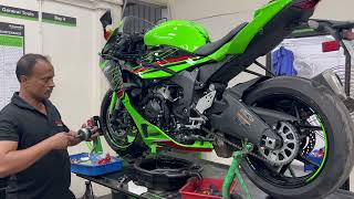 First Service of My Kawasaki Ninja ZX-6R