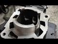 como limar un cilindro de RX115, como dar lumbreras a un 2 tiempos #2tiempos