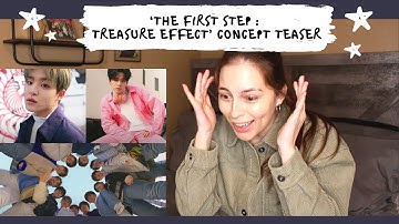 TREASURE - 1st ALBUM ‘THE FIRST STEP : TREASURE EFFECT’ CONCEPT TEASER REACTION !