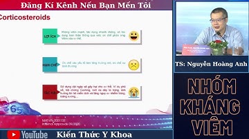 nhóm thuốc kháng viêm | Dược Lý Kháng Viêm | Thầy Nguyễn Hoàng Anh | Kiến Thức Y Khoa