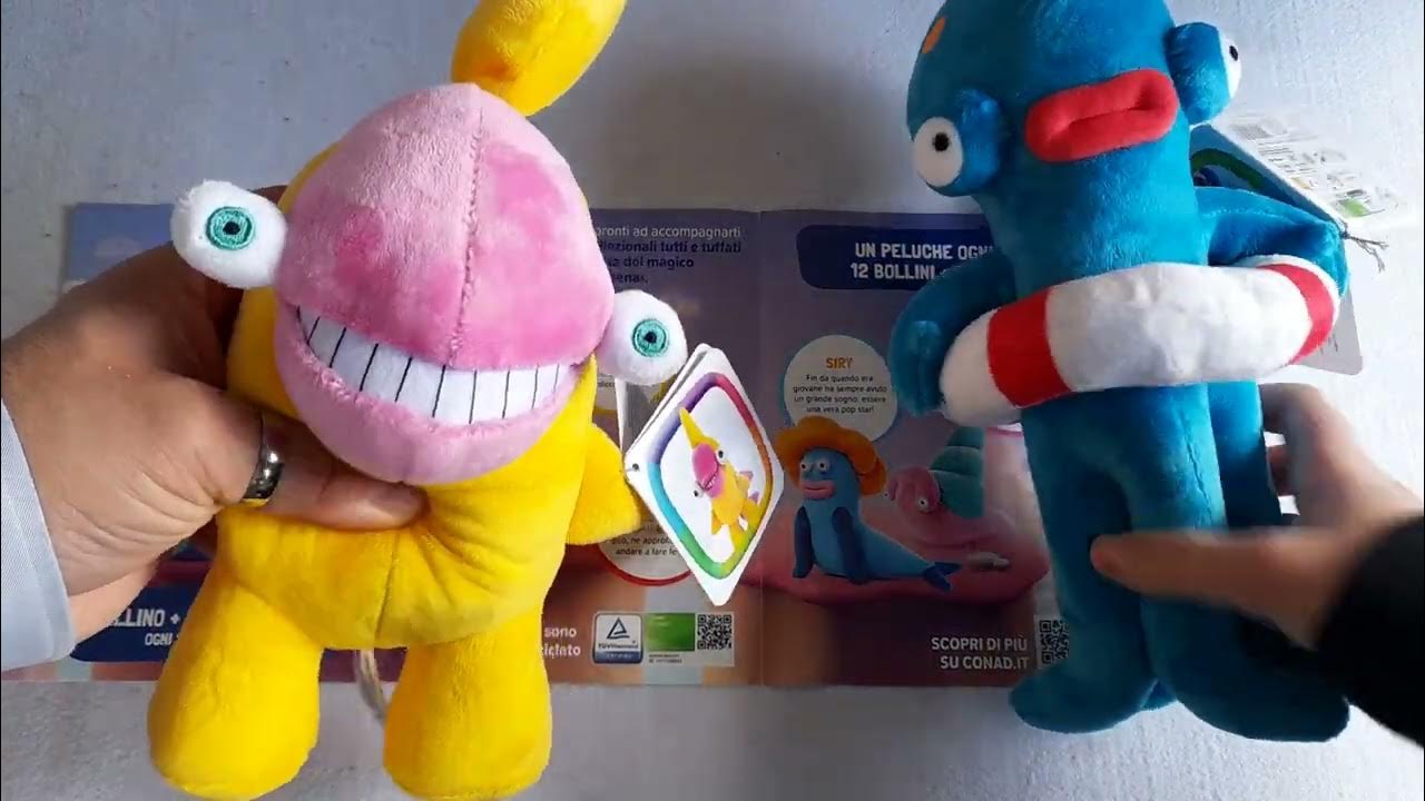 Storie di mare Conad 2023, i peluche Hey Clay Fishosaur (parte 2