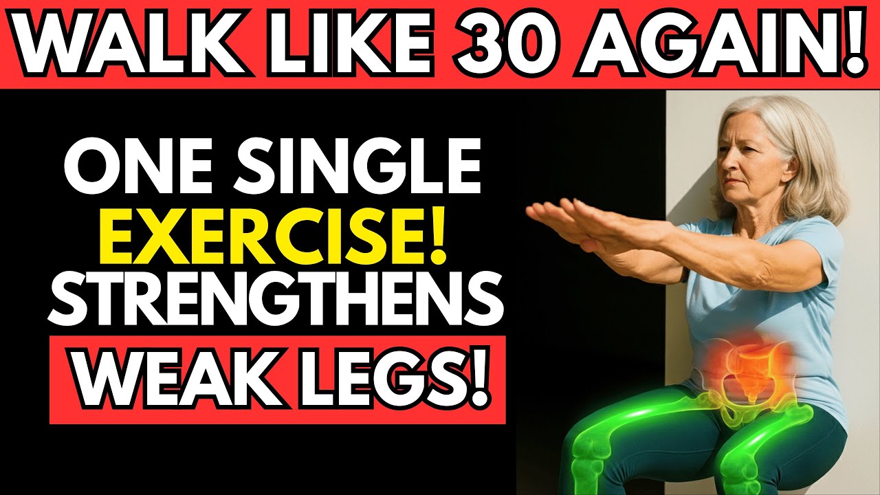 За 60? Восстановите силу ног и устраните слабость всего с помощью трёх простых упражнений.