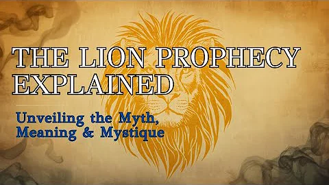 The Prophecy Behind The Lion #riseinfaith #growyourfaith