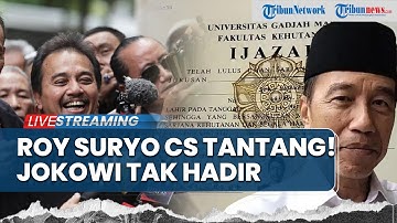🔴Panas! Roy Suryo cs Tantang Jokowi Tunjukkan Ijazah di Sidang, Jokowi Tegaskan Absen