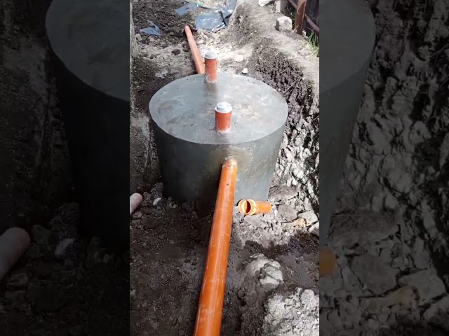 Modern Septic Biodigester Installation