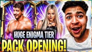 HUGE ENIGMA TIER PACK OPENING IN WWE SUPERCARD!