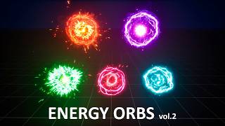 Stylized Energy Orbs VFX vol.2 - Overview