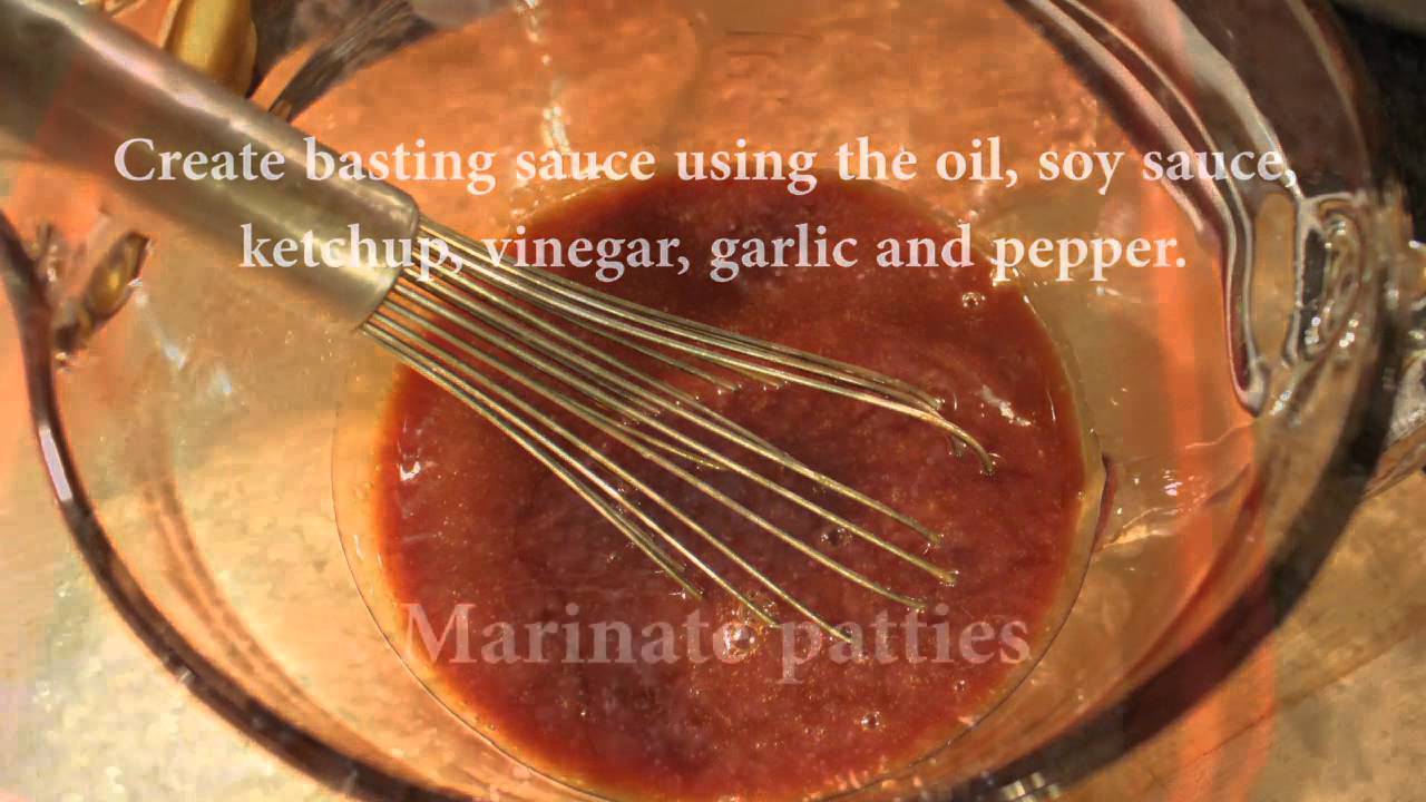 Hamburger Recipe How to Make an Asian Style Hamburger with the Yumms