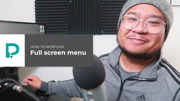 How to Webflow: Full screen menu - Tutorial (2019)