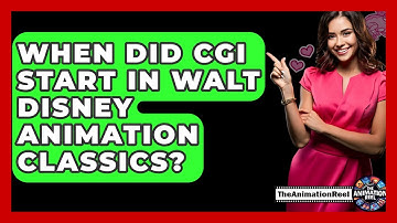 When Did CGI Start In Walt Disney Animation Classics? - The Animation Reel