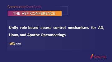 Unify Role-Based Access Control Mechanisms For Ad, Linux, And Apache Openmeetings