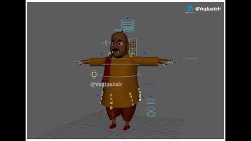Character Rig Using Advance Skeleton By Yogipatelr