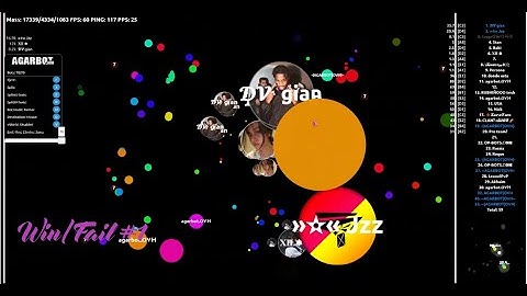 Win/Fail Compilation #1 With AgarBot.OVH