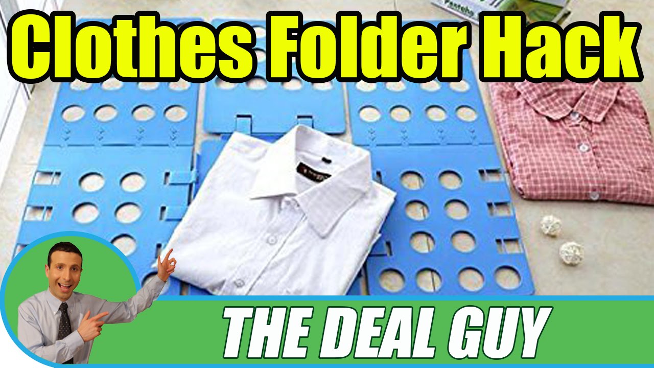 Ohuhu Clothes Folder with Towel Clips - Adult Dress Pants Towels T