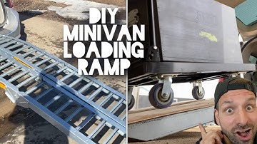 How To Make A Mini Van Loading Ramp DIY