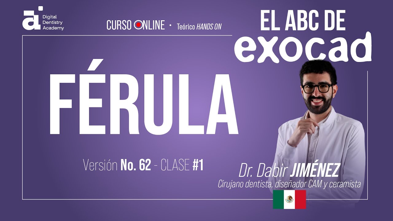 Cómo realizar Férula en #EXOCAD / El ABC de Exocad - Versión #62 Clase #1