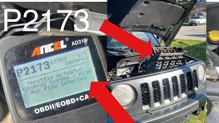 FIXED P2173 JEEP PATRIOT COMPASS LIGHTNING BOLT INTAKE MANIFOLD GASKET LEAK. PROBLEMS JEEP PATRIOT