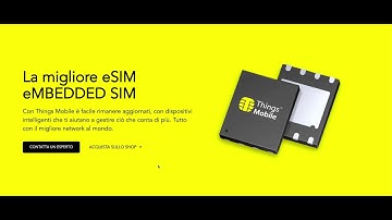 Things Mobile: Come acquistare una eSIM / Embedded MFF2 SIM