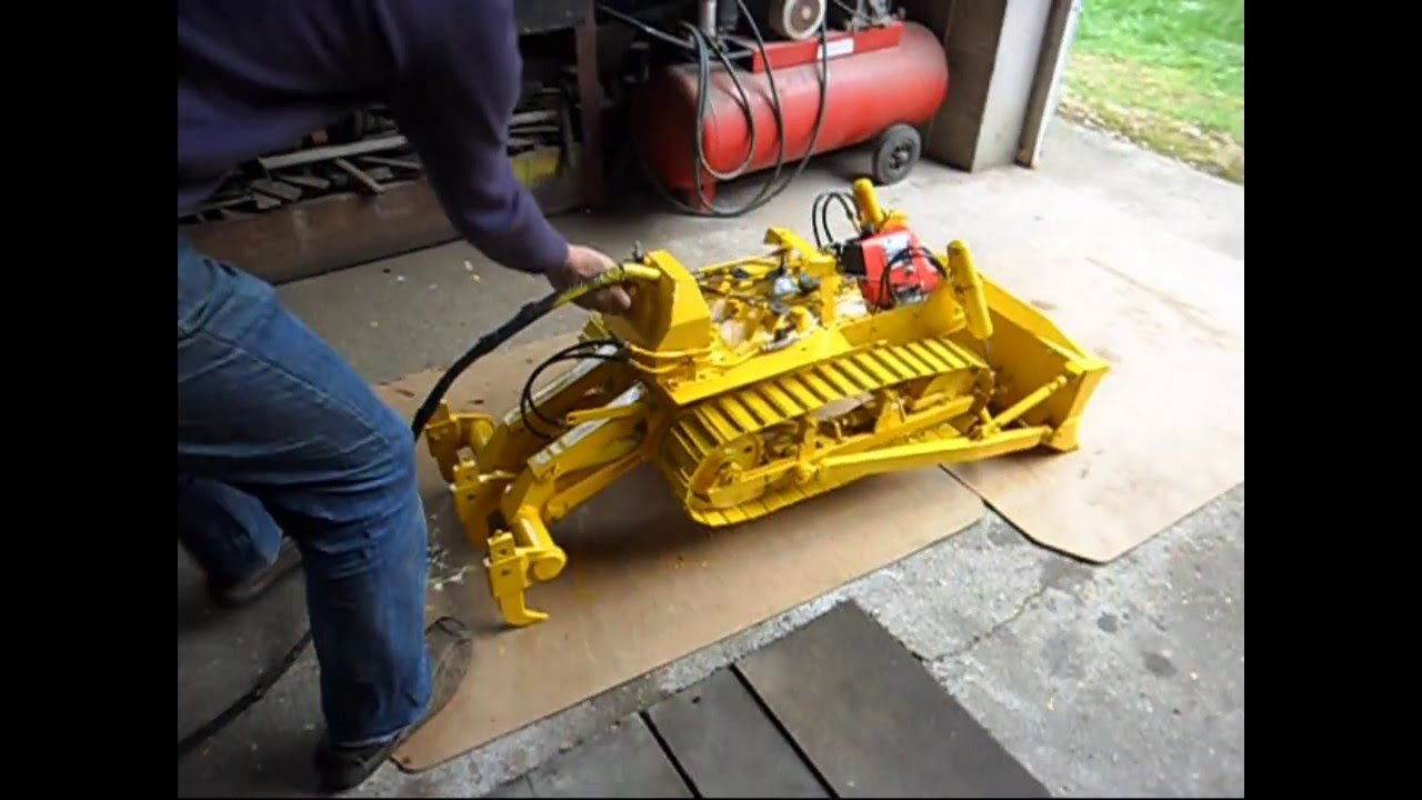 Modèle Réduit - Bulldozer - Fiat-Allis 14B