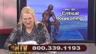 PHI120 Critical Reasoning  Session Ten  11/18/09